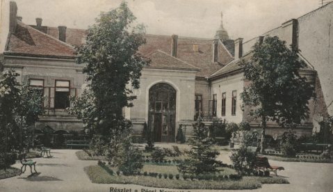 1900-Udvari homlokzat (Csorba Győző Könyvtár, Helyismereti Osztály)