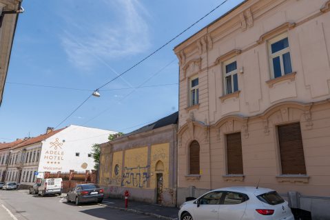 Jelenlegi állapot a Mária utca felől