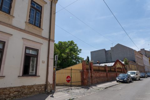 Jelenlegi állapot a Mária utca felől